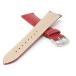 st35.6 Cross Red StrapsCo Ostrich Embossed Leather Watch Band Strap 18mm 20mm 22mm