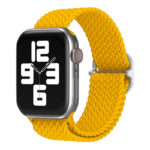 a.ny6.11 Yellow StrapsCo Braided Stretch Band Strap for Apple Watch 38mm 40mm 41mm 42mm 44mm 45mm 49mm