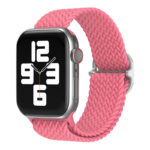 a.ny6.13 Pink StrapsCo Braided Stretch Band Strap for Apple Watch 38mm 40mm 41mm 42mm 44mm 45mm 49mm