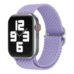 a.ny6.18 Lavender StrapsCo Braided Stretch Band Strap for Apple Watch 38mm 40mm 41mm 42mm 44mm 45mm 49mm