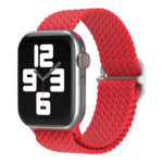a.ny6.6 Red StrapsCo Braided Stretch Band Strap for Apple Watch 38mm 40mm 41mm 42mm 44mm 45mm 49mm