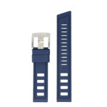 fk19.5 Up Navy Blue DASSARI Icon Diver FKM Watch Band Strap 20mm 22mm