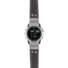 g.d2bv.ds14 Main Blue StrapsCo DASSARI Vintage Leather Pilot Watch Band with Brush Silver Buckle 22mm