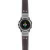 g.d2ch.ds14 Main Blue StrapsCo DASSARI Vintage Leather Pilot Watch Band with Brush Silver Buckle 22mm