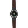 g.d2ch.ds14 Main Brown StrapsCo DASSARI Vintage Leather Pilot Watch Band with Matte Black Buckle 22mm