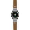 g.d2ch.ds14 Main Khaki StrapsCo DASSARI Vintage Leather Pilot Watch Band with Brush Silver Buckle 22mm