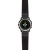 g.d2ch.ds15 Main Black with Red Stictching StrapsCo DASSARI Pilot Leather Watch Band with Matte Black Buckle 22mm