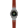 g.d2ch.ds15 Main Rust StrapsCo DASSARI Pilot Leather Watch Band with Brush Silver Buckle 22mm