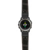 g.d2ch.ds16 Main Black StrapsCo DASSARI Croc Embossed Leather Pilot Watch Band with Matte Black Buckle 22mm
