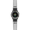 g.d2ch.ds16 Main White StrapsCo DASSARI Croc Embossed Leather Pilot Watch Band with Matte Black Buckle 22mm