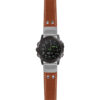 g.d2dpx.ds15 Main Tan StrapsCo DASSARI Pilot Leather Watch Band with Brush Silver Buckle 22mm