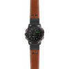 g.d2dpx.ds15 Main Tan StrapsCo DASSARI Pilot Leather Watch Band with Matte Black Buckle 22mm