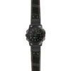 g.d2dpx.ds16 Main Black StrapsCo DASSARI Croc Embossed Leather Pilot Watch Band with Matte Black Buckle 22mm