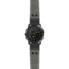 g.d2dpx.ds16 Main Grey StrapsCo DASSARI Croc Embossed Leather Pilot Watch Band with Matte Black Buckle 22mm