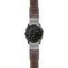 g.d2dpx.iw12 Main Brown StrapsCo DASSARI Alligator Pilot Strap For 22mm