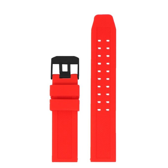 lmx6.6.mb Up RedStrapsCo 23mm Rubber Watch Band Strap For Luminox