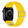 ny100.10.mb Back Yellow StrapsCo Nylon Stretch Watch Band Strap For Apple Watch 38mm 40mm 41mm 42mm 44mm 45mm 49mm
