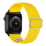 ny100.10.mb Back Yellow StrapsCo Nylon Stretch Watch Band Strap For Apple Watch 38mm 40mm 41mm 42mm 44mm 45mm 49mm
