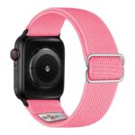 ny100.13.mb Back Pink StrapsCo Nylon Stretch Watch Band Strap For Apple Watch 38mm 40mm 41mm 42mm 44mm 45mm 49mm