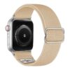 ny100.17.ss Back Khaki StrapsCo Nylon Stretch Watch Band Strap For Apple Watch 38mm 40mm 41mm 42mm 44mm 45mm 49mm