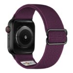 ny100.18.mb Back Purple StrapsCo Nylon Stretch Watch Band Strap For Apple Watch 38mm 40mm 41mm 42mm 44mm 45mm 49mm