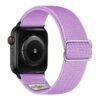 ny100.18b.mb Back Lavender StrapsCo Nylon Stretch Watch Band Strap For Apple Watch 38mm 40mm 41mm 42mm 44mm 45mm 49mm
