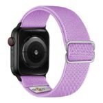 ny100.18b.mb Back Lavender StrapsCo Nylon Stretch Watch Band Strap For Apple Watch 38mm 40mm 41mm 42mm 44mm 45mm 49mm