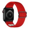 ny100.6.mb Back Red StrapsCo Nylon Stretch Watch Band Strap For Apple Watch 38mm 40mm 41mm 42mm 44mm 45mm 49mm