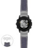 g.dg1.p560a Main Blue StrapsCo DASSARI Salvage Thick Padded Distressed Italian Leather Watch Band Strap with Silver Buckle