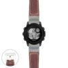 g.dg1.p560a Main Rust StrapsCo DASSARI Salvage Thick Padded Distressed Italian Leather Watch Band Strap with Silver Buckle