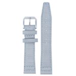 iw10.7 Up Grey DASSARI Kevlar Nylon Leather Watch Band Strap 20mm 21mm 22mm