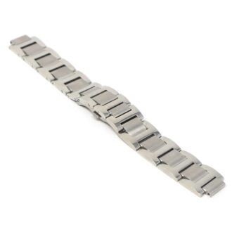 m.crt1 Angle StrapsCo Stainless Steel Bracelet Watch Band Strap for Cartier Ballon Blue
