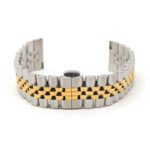 m112.2t round Two Tone StrapsCo Straight end Jubilee Bracelet Watch Band Strap 20mm 22mm