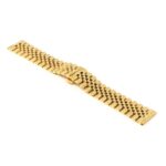 m112.yg Angle Yellow Gold StrapsCo Straight end Jubilee Bracelet Watch Band Strap 20mm 22mm