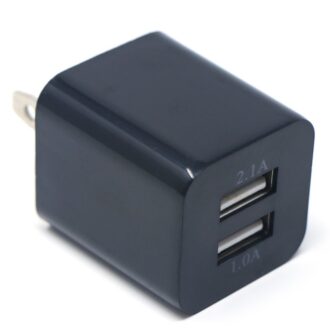 wa3.1 Front StrapsCo Dual USB Wall Charger Plug