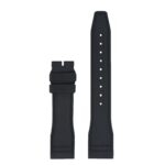 fk18.1.nb Up Black DASSARI Aviator FKM Rubber Pilot Watch Band Strap 20mm 21mm 22mm No Clasp