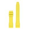 fk18.10.nb Up Yellow DASSARI Aviator FKM Rubber Pilot Watch Band Strap 20mm 21mm 22mm No Clasp