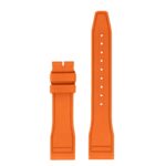 fk18.12.nb Up Orange DASSARI Aviator FKM Rubber Pilot Watch Band Strap 20mm 21mm 22mm No Clasp