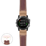 g.dmk1.p560a Main Rust StrapsCo DASSARI Salvage Thick Padded Distressed Italian Leather Watch Band Strap with Rose Gold Buckle