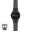 g.ed2.p560a Main Blue StrapsCo DASSARI Salvage Thick Padded Distressed Italian Leather Watch Band Strap with Matte Black Buckle