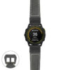 g.ed.p560a Main Black StrapsCo DASSARI Salvage Thick Padded Distressed Italian Leather Watch Band Strap with Matte Black Buckle
