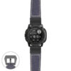 g.i2x.p560a Main Blue StrapsCo DASSARI Salvage Thick Padded Distressed Italian Leather Watch Band Strap with Matte Black Buckle
