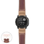 g.i2x.p560a Main Rust StrapsCo DASSARI Salvage Thick Padded Distressed Italian Leather Watch Band Strap with Rose Gold Buckle