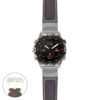g.mrq2.p560a Main Dark Brown StrapsCo DASSARI Salvage Thick Padded Distressed Italian Leather Watch Band Strap with Silver Buckle