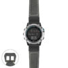 g.qtx3.p560a Main Black StrapsCo DASSARI Salvage Thick Padded Distressed Italian Leather Watch Band Strap with Matte Black Buckle