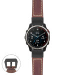 g.qtx7.p560a Main Rust StrapsCo DASSARI Salvage Thick Padded Distressed Italian Leather Watch Band Strap with Matte Black Buckle