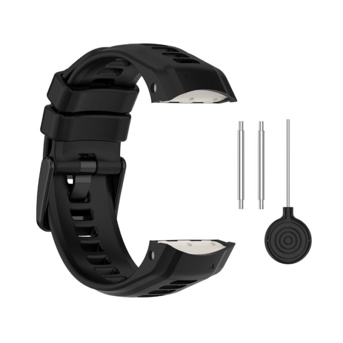 g.r83.1 Black StrapsCo Summit Strap for Garmin Instinct 2S