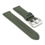 kd6.11 Angle Green Dassari Heavy Duty sailcloth Watch Band Strap 20mm 22mm 24mm 26mm