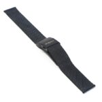 m111.mb Black Angle StrapsCo Pro Mesh Stainless Steel Watch Band Strap 18mm 20mm 22mm