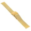 m111.yg Yellow Gold Angle StrapsCo Pro Mesh Stainless Steel Watch Band Strap 18mm 20mm 22mm